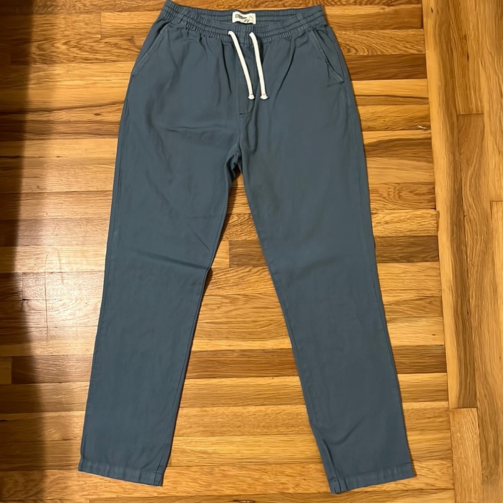 Wellen (Huckberry) Easy Chino drawstring cotton linen pants